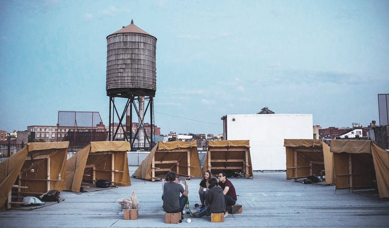 © NYC Rooftop Bivouac - Thomas Stevenson
